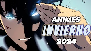 ESTRENOS ANIME INVIERNO 2024 [upl. by Anauqahc]