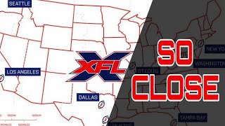 These 2 Cities almost got XFL teams [upl. by Artep]