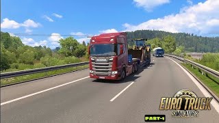 Realistic MercedesBenz ACTROS L 2023 Model Truck Simulator Ultimate Mobile Gameplay [upl. by Allimak]