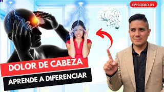 CEFALEAS  DOLOR DE CABEZA EXPLICACION FACIL AQUI 🧠✅ [upl. by Assillem559]