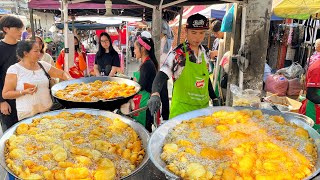 Long Queue Sold Out 300 Kg of Deep Fried Crispy Potatoes in 2 hours  Thai Street Food [upl. by Akinoj]