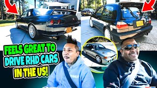 Feels Great to Drive RHD Cars in the US Jamstig Vlog Part Few [upl. by Helse]