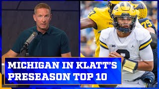 Michigan amp Ohio State in Joel Klatt’s preseason top 10  Joel Klatt Show [upl. by Dyal]