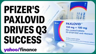 Pfizers Paxlovid fuels Q3 earnings [upl. by Callas945]