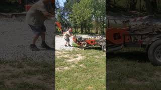 Ditch Witch Poppin wheelies [upl. by Niamart]