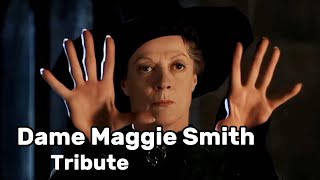 Tribute to Dame Maggie Smith The Unforgettable Professor McGonagall [upl. by Aehs]