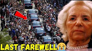 Public FUNERAL  The Last Farewell of Ethel Kennedy Honoring a Life of Service 😭 [upl. by Aidnic]