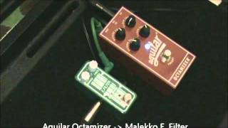 Malekko E Filter  Bass Demo [upl. by Jerrol549]