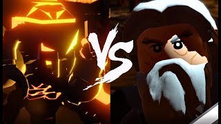 Gandalf vs Balrog Boss Fight Gameplay  Lego The Lord of the Rings 4K HD 60FPS [upl. by Vacla975]