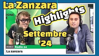 La Zanzara Highlights settembre 2024 [upl. by Crofoot]