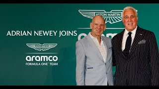 Adrian Newey joins Aston Martin Aramco Formula One Team [upl. by Slavin]