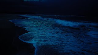 Ocean Waves for Deep Sleep  Calming Sea Sounds For Healing With A Dark Screen And Rolling Waves [upl. by Glogau46]