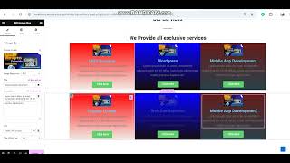 part2  Our Services  Wordpress  Elementor [upl. by Retrak]