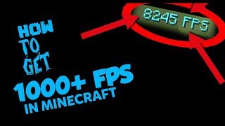 How To Get 1000 FPS IN MINECRAFT WITH A BAD PC  Quakk [upl. by Amor]