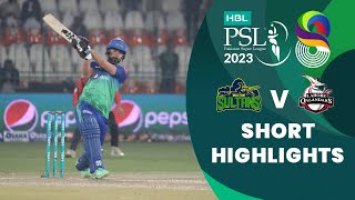 Short Highlights  Multan Sultans vs Lahore Qalandars  Match 1  HBL PSL 8  MI2T [upl. by Macmullin]