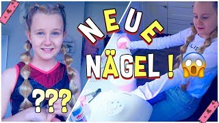 ICH GEHE DAS ERSTE MAL INS NAGELSTUDIO  MaVie Noelle Family Vlog [upl. by Constantino]