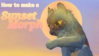 How to make a sunset morph in wcue 3 [upl. by Olifoet]