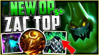 How to Zac TOP amp Carry Best BuildRunes Zac Top Beginners Guide Season 14  League of Legends [upl. by Tserof317]