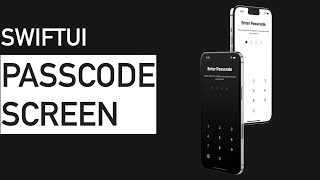 🔴 Building A Passcode Lock Screen with SwiftUI [upl. by Nodnol]