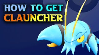 Violet Exclusive How To Get Clauncher Pokemon Scarlet And Violet Location Guide [upl. by Aniala]