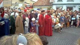 Valdermar Atterdag Intåg i Visby [upl. by Nylkoorb950]