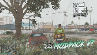 RELEASE NEW UPDATE MOD PACK GTA V STYLE V7  GTA SA ANDROID [upl. by Llednohs115]