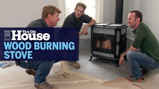 How to Install a Wood Burning Stove  This Old House [upl. by Koerlin]