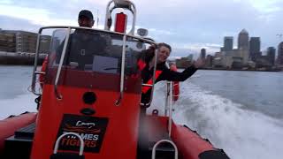 Thames Boat Trip with Thames Tigers 30 09 2017 [upl. by Suicul]