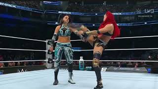 Bayley Becomes First Woman To Advance In United Womans States Championship Tournament [upl. by Norred311]