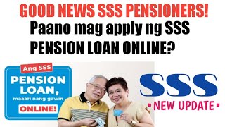 How to apply SSS PENSION LOAN ONLINE 2022 New UPDATE [upl. by Nigel32]