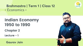 Indian Economy 1950 to 1990 Class 12  Five year plans  Term 1  Chapter 2 Part 1  video 6 [upl. by Asare263]