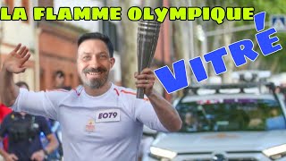 LA FLAMME OLYMPIQUE de passage à Vitré 35 Merci TiboInShape pour la miniature🤣🤣 [upl. by Norman]