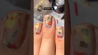 easy nail art design for beginners ✨💅nailart nails nailtutorial shorts trending [upl. by Ellehsem993]