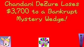 3700 Mystery Wedge Bankrupt on Wheel of Fortune Deerling Loses in 10Second Run DSiWare [upl. by Eckhardt420]