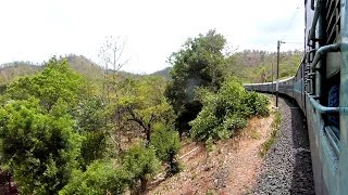 TAMIL NADU EXPRESS DHARAKHOH  MARAMJHIRI GHAT SECTION [upl. by Meagher]