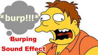 Burping Sounds Burp Belching Noises  Film amp Sound Effect No Copyright [upl. by Enimaj]