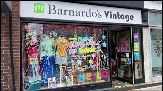 How to Develop a Unique Charity Shop  Barnardos Vintage Cheadle [upl. by Hunfredo]