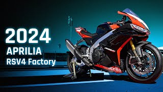 2024 Aprilia RSV4 Factory  Price Design and Availability [upl. by Adnawed]