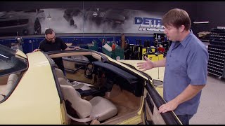 1986 Chevrolet Camaro Iroc Z Build Part 2 Interior  Detroit Muscle S3 E2 [upl. by Merola]