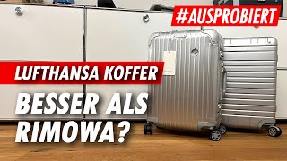 Lufthansa Aluminium Collection Trolley S vs Rimowa Original Cabin S 🧳 Erfahrungen amp Test [upl. by Anada490]