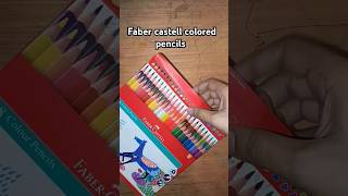 Faber castell colored pencils ytshorts shorts [upl. by Redla868]