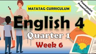 English 4 Q1 Week 6 MATATAG PowerPoint Presentation matatagcurriculum matatag grade4 [upl. by Mildrid840]