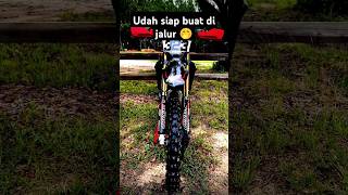 crf 2024 decal terbaru 😜☝automobile crf150 dirtbike shortvideo crftrail crf450l artist song [upl. by Apple]