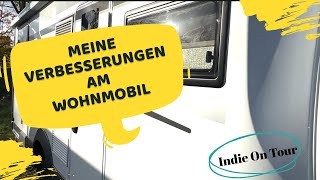 Meine Verbesserungen am Wohnmobil  Ideen für Euch [upl. by Kreg]