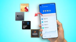 Snapdragon 8 Gen 1 Vs A15 Bionic Vs Exynos 2200 Vs Dimensity 9000 ▶ Antutu Benchmark amp Specification [upl. by Azzil]