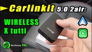 Che qualità Carlinkit 50 2air wireless per tutti [upl. by Adnawot173]