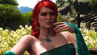 Triss Geralt Corvo Bianco Yeni Diyaloglar  Witcher 3 REDkit [upl. by Ellesig200]