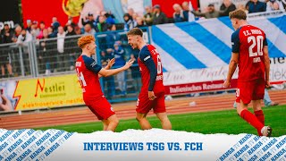 🎤Interviews nach dem Spiel gegen TSG Neustrelitz  Landespokal🏆 fch tsgfch [upl. by Conrad]