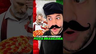 italiano comendo pizza no BRASIL livedobrino humor MundinhoBrino [upl. by Nipahc]