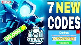 💥ENDLESS MODE TOILET TOWER DEFENSE CODES JANUARY 2024  ROBLOX TOILET TOWER DEFENSE CODES [upl. by Ogilvie498]